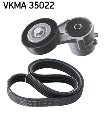 Set curea transmisie cu caneluri VKMA 35022 SKF